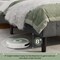 Button Tufted Twin Upholstered Bed Frame with Padded Headboard